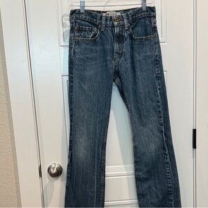 Levi's Kids Dark Blue Straight Jeans